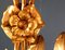 Large Mid-Century German Gilded Sconce, Image 4