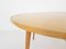 Vintage Dutch Round Birch Dining Table, 1950s, Image 9