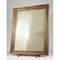 Mid-Century Golden Frame Mirror, Image 3