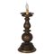 17th Century Baroque Bronze Candleholder Table Lamp, Image 1