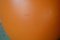 Mela grande in plastica arancione, anni '60, Immagine 4