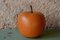 Großer Orangenfarbener Apfel aus Kunststoff, 1960er 1