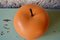 Großer Orangenfarbener Apfel aus Kunststoff, 1960er 2