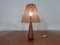Lampe de Bureau Mid-Century en Teck et Sisal, Danemark, 1950s 2