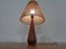 Lampada da tavolo Mid-Century in teak e sisal, Danimarca, anni '50, Immagine 13