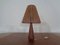 Dänische Mid-Century Teak & Sisal Tischlampe, 1950er 1