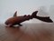 Danish Solid Teak Shark Sculpture, 1960s 5