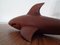 Danish Solid Teak Shark Sculpture, 1960s 8