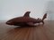 Danish Solid Teak Shark Sculpture, 1960s 1