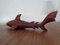 Danish Solid Teak Shark Sculpture, 1960s 2