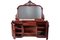 Antique Carved Victorian Mahogany Mirror Back Sideboard, Image 2