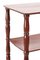 Antique William IV Mahogany Freestanding 5-Tier Whatnot 2