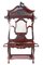 Antique Victorian Carved Mahogany Hall Stand 2