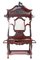 Antique Victorian Carved Mahogany Hall Stand, Image 2