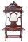 Antique Victorian Carved Mahogany Hall Stand, Image 1