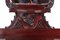 Antique Victorian Carved Mahogany Hall Stand 8