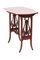 Antique Edwardian Mahogany Inlaid Lamp Table 3