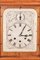 Grande Horloge 8 Jours Antique en Chêne, 1880s 12
