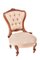 Antique Victorian Carved Walnut Ladies Chair 1