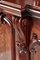Credenza antica vittoriana in legno di noce intagliato, fine XIX secolo, Immagine 12