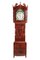 Antique Mahogany 8 Day Painted Face Longcase Clock 1