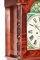 Antique Mahogany 8 Day Painted Face Longcase Clock, Image 5