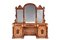 Großes viktorianisches viktorianisches Sideboard aus geschnitztem Eichenholz mit Spiegelglas 1