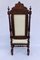 Antique Victorian Carved Rosewood Side Chair, Image 10