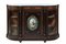 Antique French Ebonised and Amboyna Credenza with Large Sevres Style Plaque, Image 1