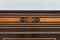 Aparador Amboyna francés antiguo de madera ennegrecida y amboida con placa grande estilo Sevres, Imagen 5