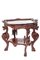 Antiker italienischer Tisch aus geschnitzter Eiche 17