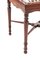 Antique Edwardian Mahogany Inlaid Corner Chair, Image 6