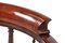 Chaise d'Angle Édouardienne Antique en Acajou Marqueté 10