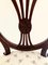 Antiker viktorianischer Armlehnstuhl aus Mahagoni im Stil von George Hepplewhite 3