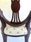 Antiker viktorianischer Armlehnstuhl aus Mahagoni im Stil von George Hepplewhite 11