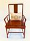 Antique Hardwood Chinese Armchair, 1920s, Image 1