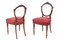 Antike viktorianische Esszimmerstühle aus Nussholz, 6er Set 2