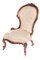 Antique Victorian Carved Walnut Ladies Chair 1
