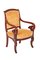 Regency Mahogany Library Chair, Image 1