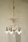 Murano Glass 6 Light Ceiling Lamp by Ercole Barovier for Barovier & Toso, 1930s 5