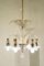 Murano Glas Deckenlampe mit 6 Leuchten von Ercole Barovier für Barovier & Toso, 1930er 2