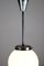 Small Bauhaus Opaline Glass Sphere Pendant Lamp, 1940s, Image 7