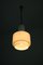 Small Bauhaus Opaline Glass Cascade Pendant Lamp, 1940s 8