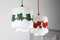 Glass Frogs and Cats Childrens Pendant Lamps, 1980s, Set of 2, Image 3