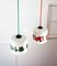 Glass Frogs and Cats Childrens Pendant Lamps, 1980s, Set of 2, Image 2