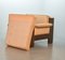 Dutch Solid Oak and Camel Colored Leather Lounge Chairs by Harry de Groot for Leolux, 1970s, Set of 2, Image 9