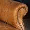 Vintage Dutch Sheepskin Leather Club Chairs, Set of 2 22