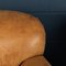 Vintage Dutch Sheepskin Leather Club Chairs, Set of 2 18