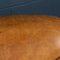 Club chair vintage in pelle di pecora, Olanda, set di 2, Immagine 12