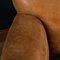 Vintage Dutch Sheepskin Leather Club Chairs, Set of 2 15